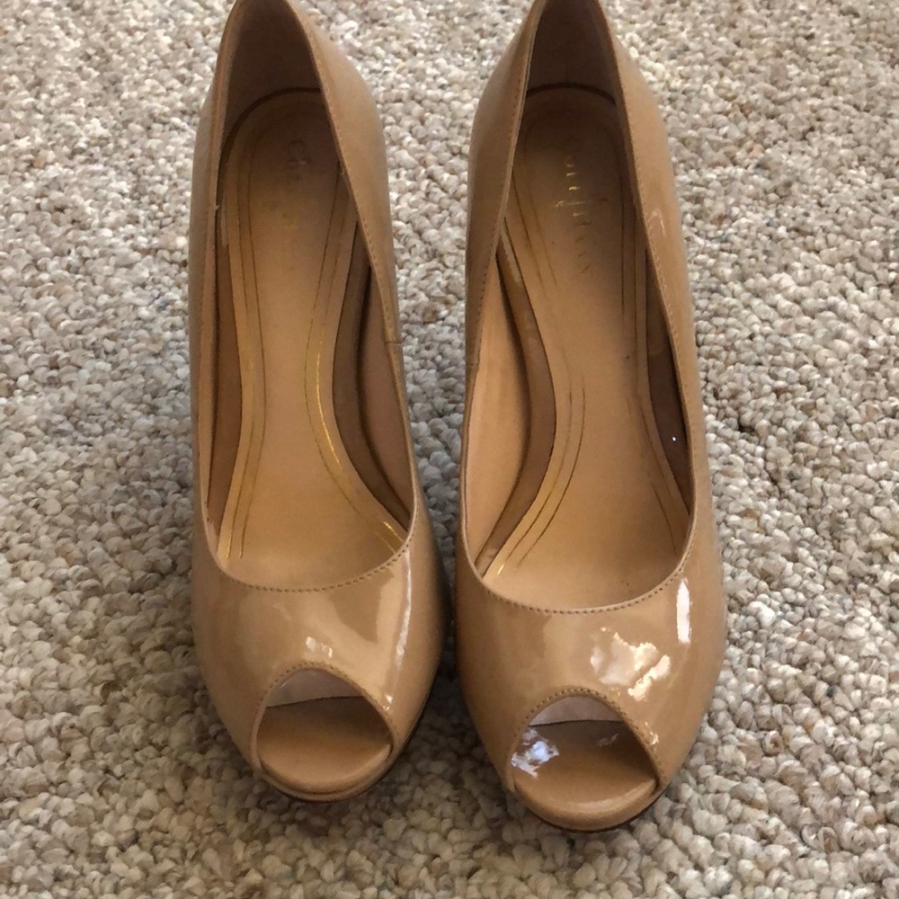 Cole Haan Peep Toe Pumps